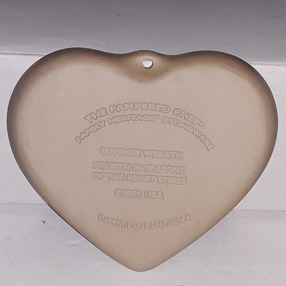 The Pampered Chef Seasons of theHeart Cookie Molds - Picture 3 of 7